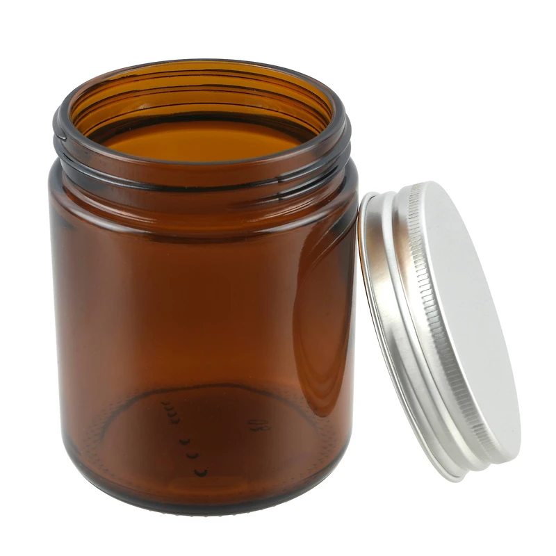 8oz. Amber Glass Candle Jars, 2ct. by Make Market®