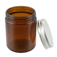 8oz. Amber Glass Candle Jars, 2ct. by Make Market®