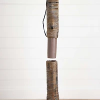 6ft. Pre-Lit Artificial Eucalyptus Tree with Warm White LED Lights