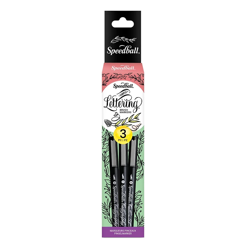 Speedball® Hand Lettering Brush Marker Set