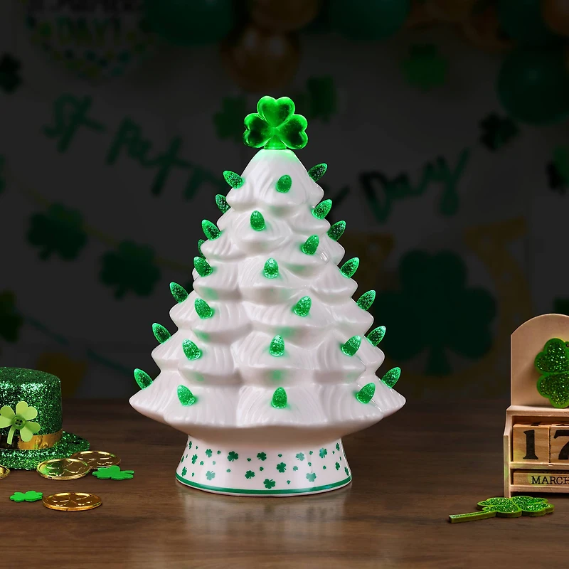 Mr. Lucky 10" Ceramic Shamrock Tree