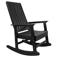 All Weather Recycled Plastic Outdoor Rocking Chair