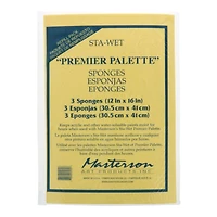 Masterson Sta-Wet® Premier Palette Sponge Refills, 3ct.