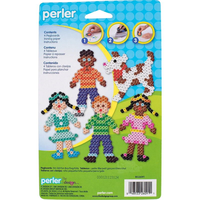 Perler® Fun Fusion Family Pegboards