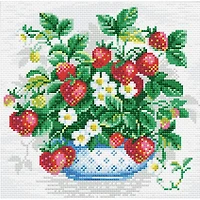 RIOLIS Strawberries Diamond Mosaic Kit