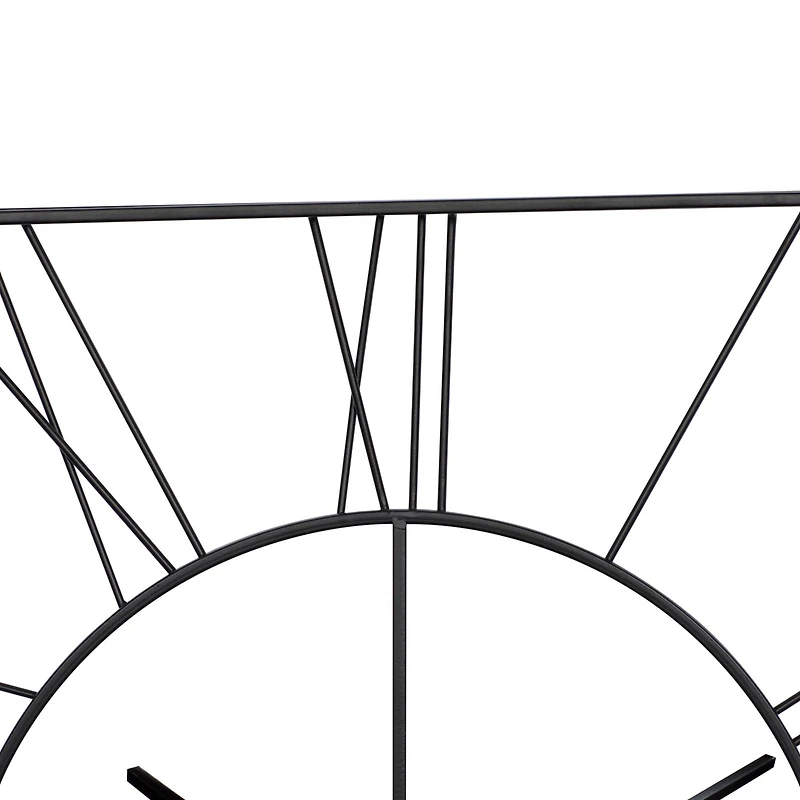 CosmoLiving by Cosmopolitan 24" Metal Square Wall Clock