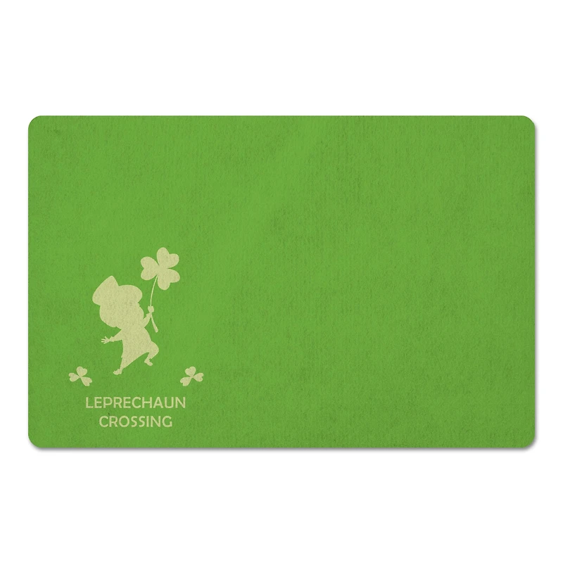 Leprechaun Crossing 18" x 27" Floor Mat