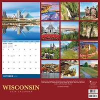 2026 Wisconsin Wall Calendar