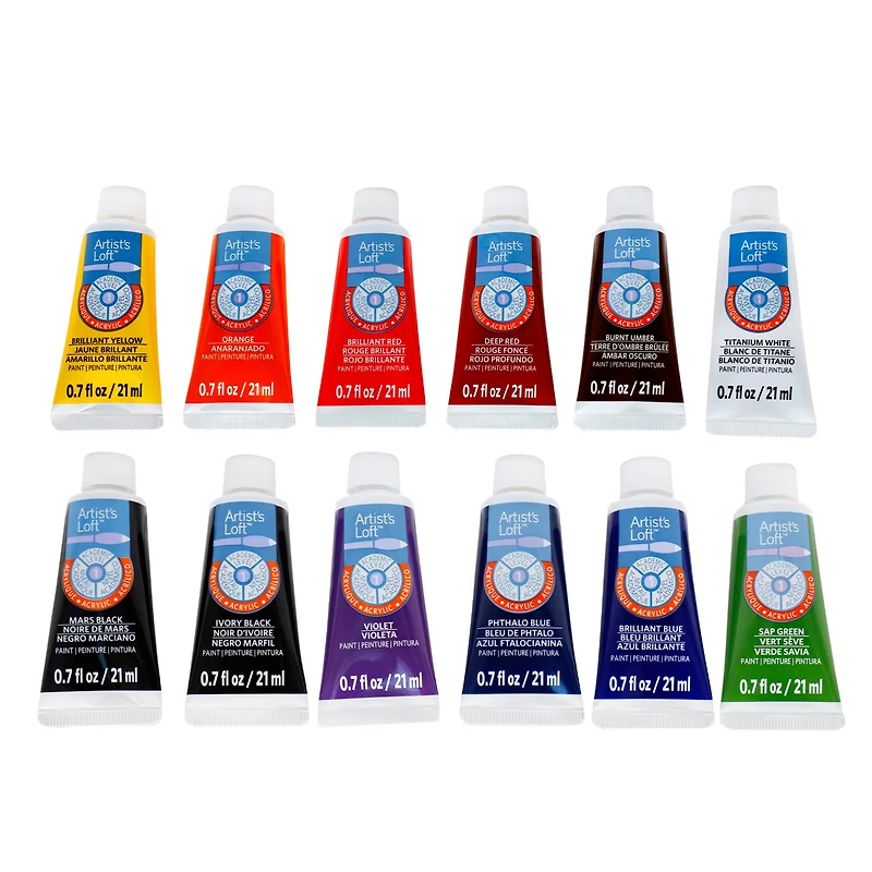 48 Piece Acrylic Paint Tube Set by Artist's Loft™