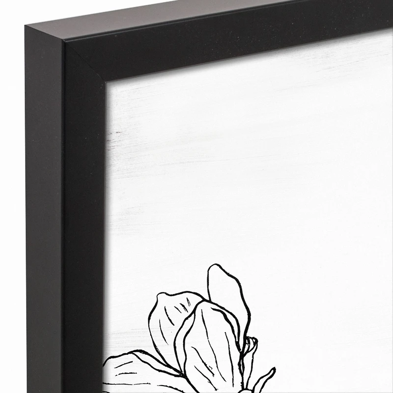 Joy And Dreams 20" x 16" Black Framed Canvas