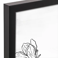 Joy And Dreams 20" x 16" Black Framed Canvas