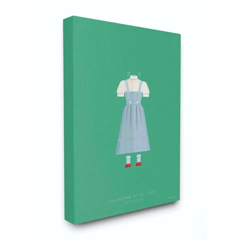 Stupell Industries The Wizard of Oz Character's Fashion Canvas Wall Art