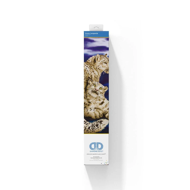 Diamond Dotz® Snow Leopards Diamond Painting Kit