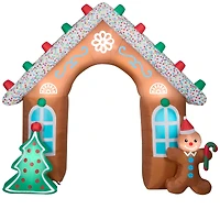 8.5ft. Airblown® Inflatable Christmas Gingerbread Archway