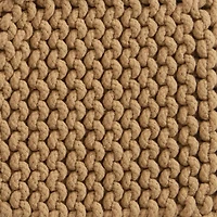 Hello Honey® Neutral Square Cotton Crocheted Potholder Set