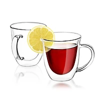 JoyJolt® Serene Double Wall Insulated Glasses, 4ct.