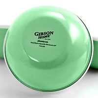 Gibson Home® Plaza Cafe Mint 3-Piece Stackable Nesting Mixing Bowl Set with Lids