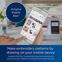 Brother SE700 Sewing & Embroidery Machine with 4" x 4" Embroidery Area