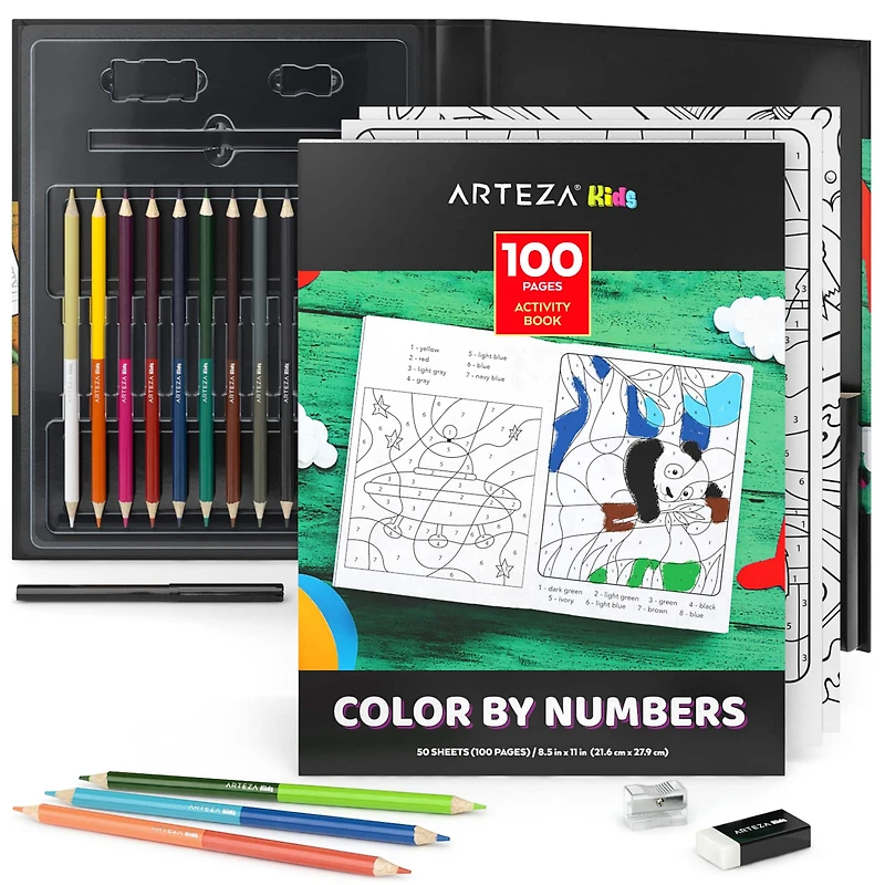 Arteza® Kids Activity Book, 50 pages