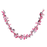 6ft. Pink Fabric Garland by Ashland®