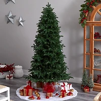 7ft. Pre-Lit South Carolina Fir Artificial Christmas Tree, Clear Lights