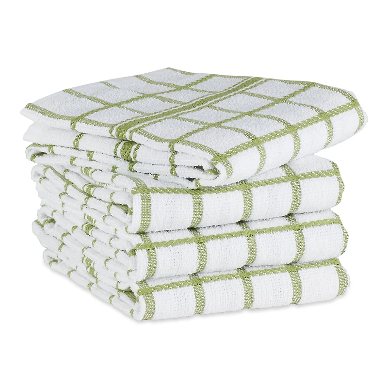 DII® Windowpane Terry Dishtowels