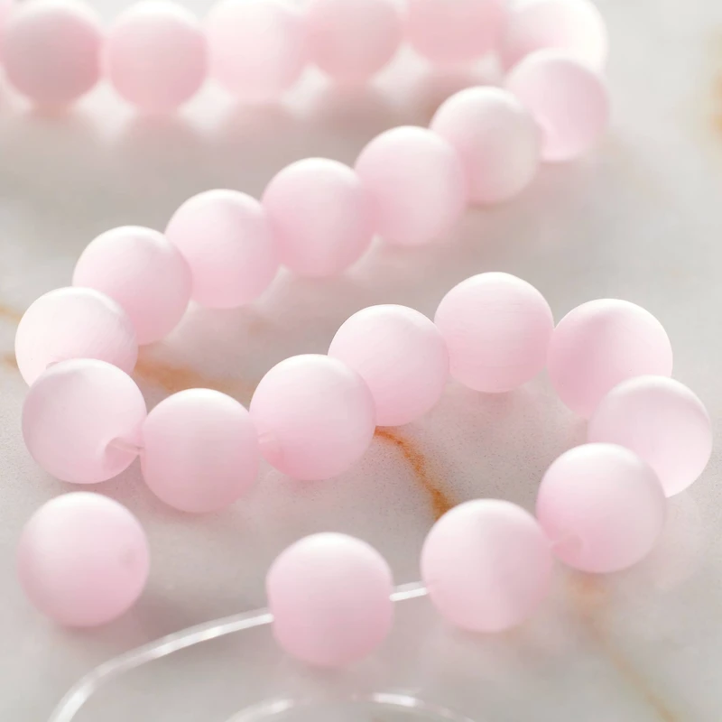 12 Pack: Glass Cat's Eye Round Beads, 8mm by Bead Landing™