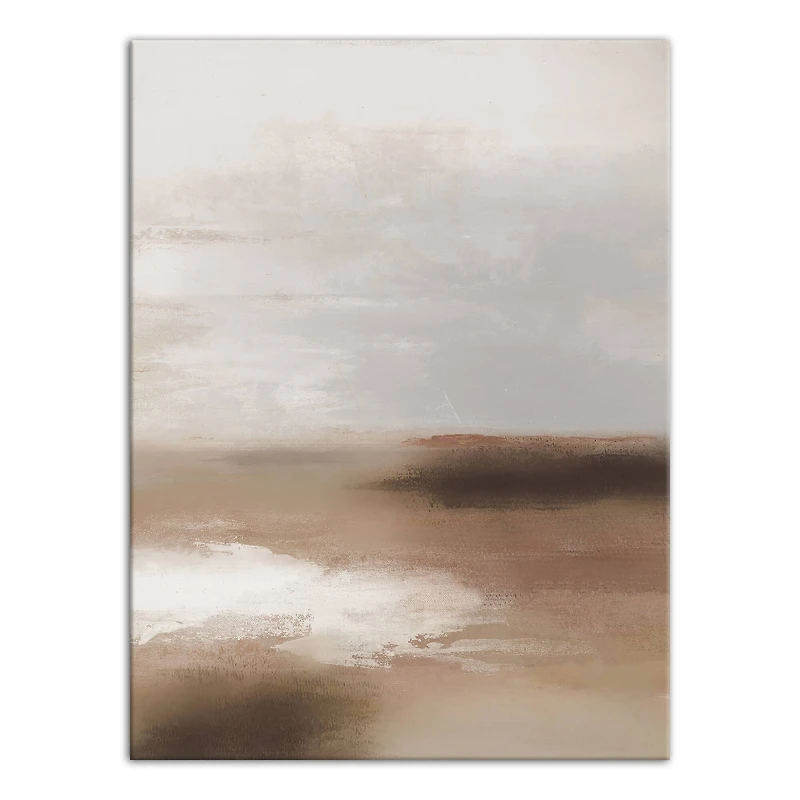 Soft Smooth Warm Abstract 30" x 40" Canvas Wall Art