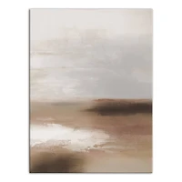 Soft Smooth Warm Abstract 30" x 40" Canvas Wall Art