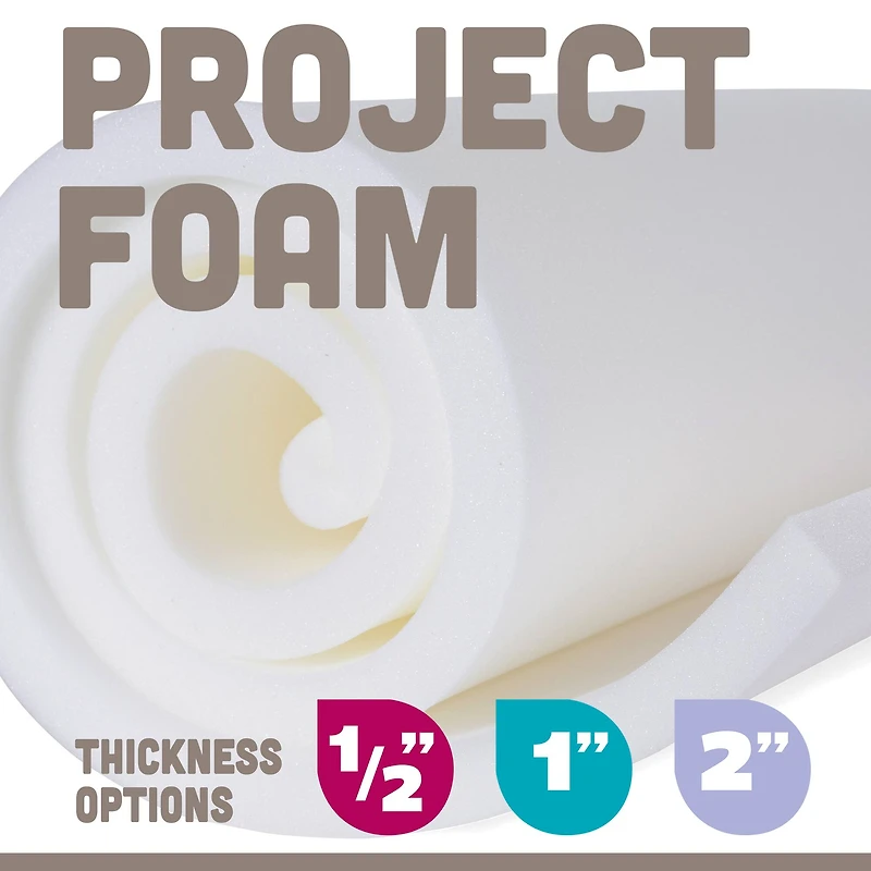 Fairfield™ 1/2" Project Foam, 24" x 72"