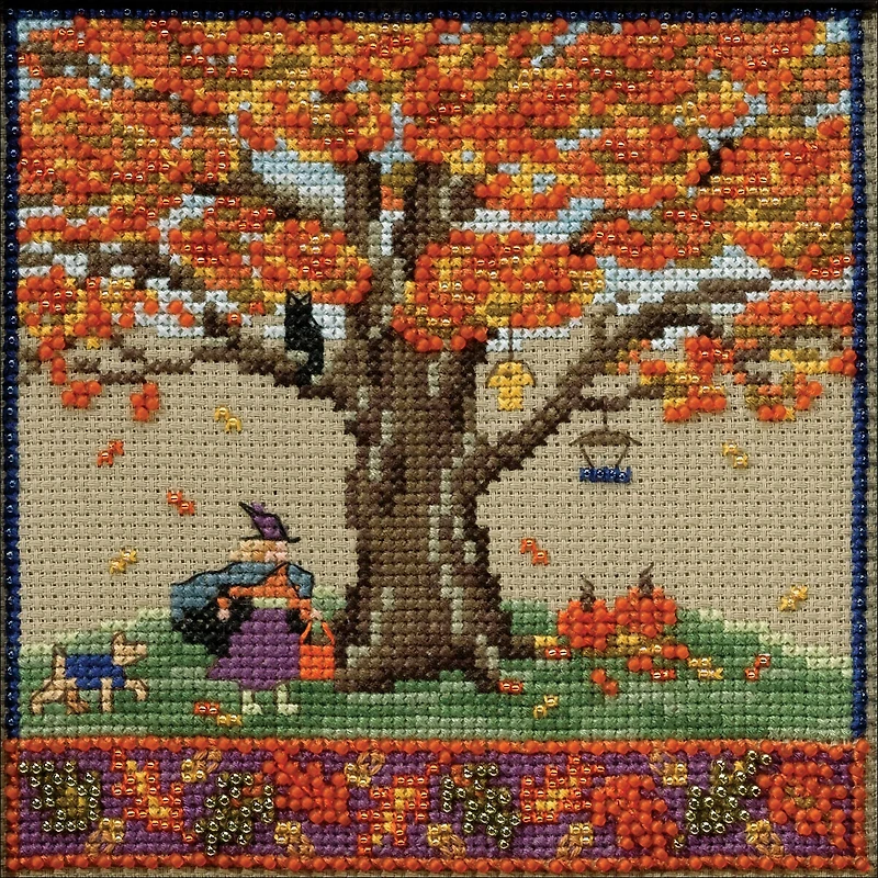 Mill Hill® Fall Oak Counted Cross Stitch Kit