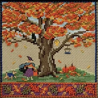 Mill Hill® Fall Oak Counted Cross Stitch Kit