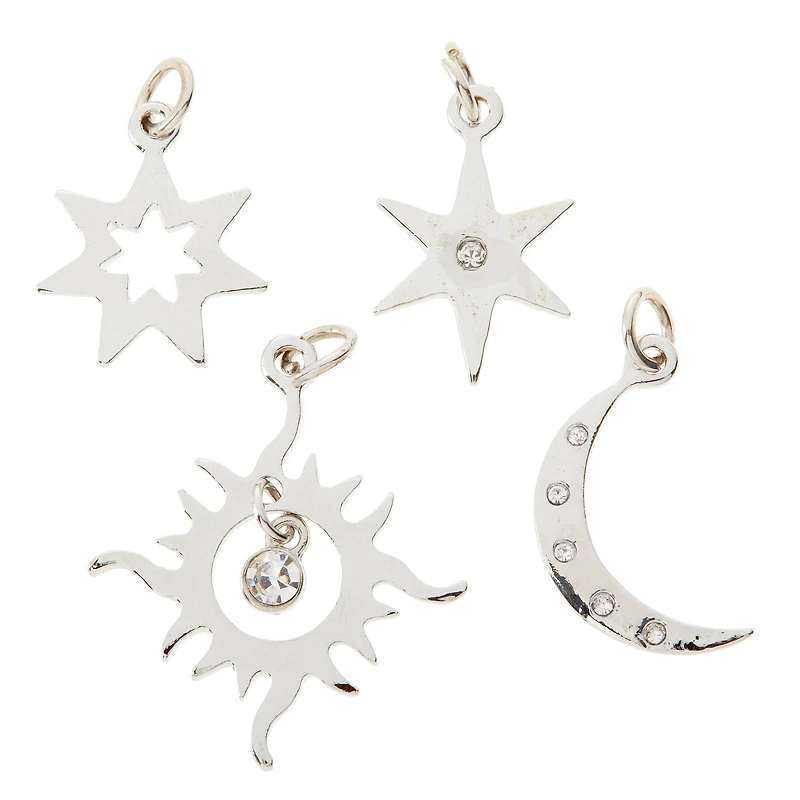 Sun, Moon & Star Charm Set by Bead Landing™