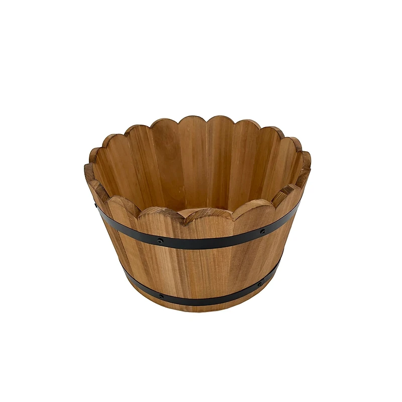 10" Wood & Metal Barrel by Ashland®