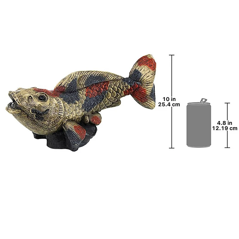 Design Toscano Showa Asian Koi Spitter Piped Statue