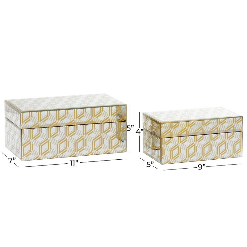 CosmoLiving by Cosmopolitan Gold Glam Box Set