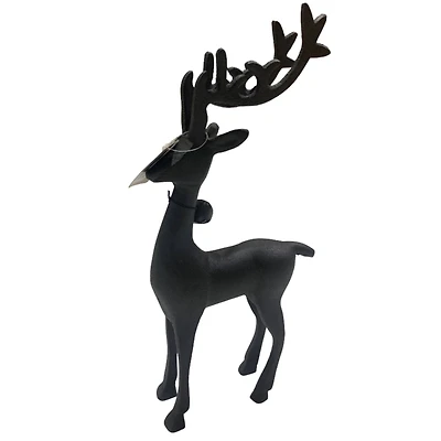 Black Standing Reindeer Metal Tabletop Décor by Ashland