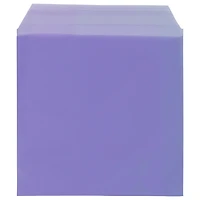 JAM Paper Purple Cello Sleeves With Self Adhesive Closure, 100ct.