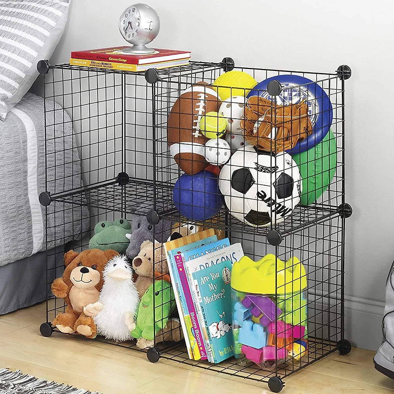 Whitmor Wire Storage Cubes Set