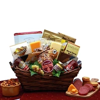 Gourmet Delights Gift Basket