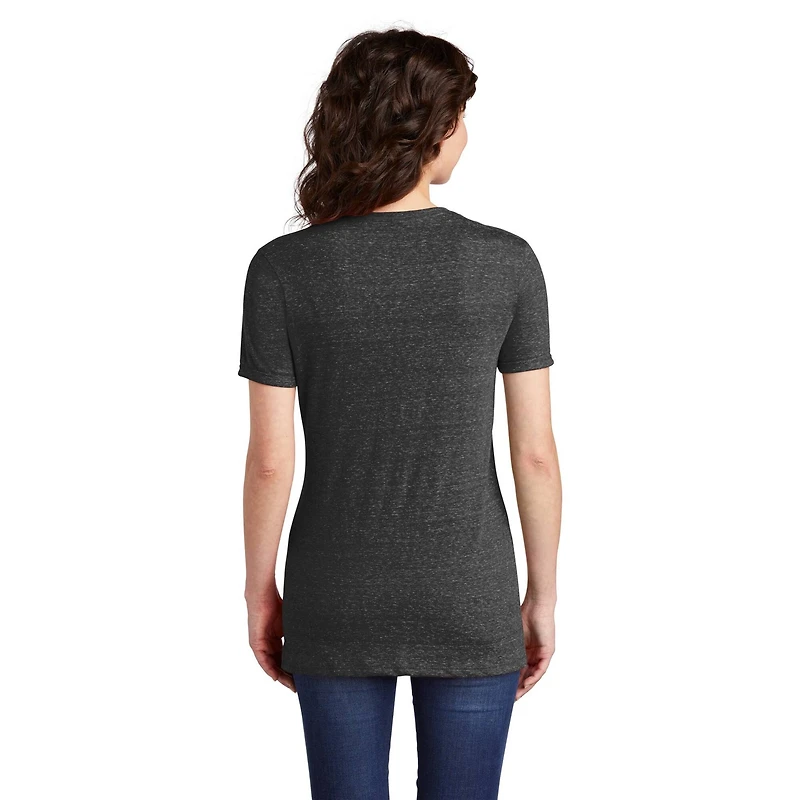 JERZEES® Ladies Snow Heather Jersey V-Neck T-Shirt