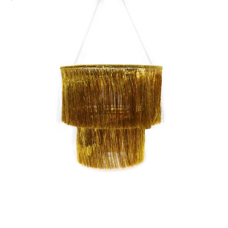 14" Hanging Tinsel Chandelier by Ashland