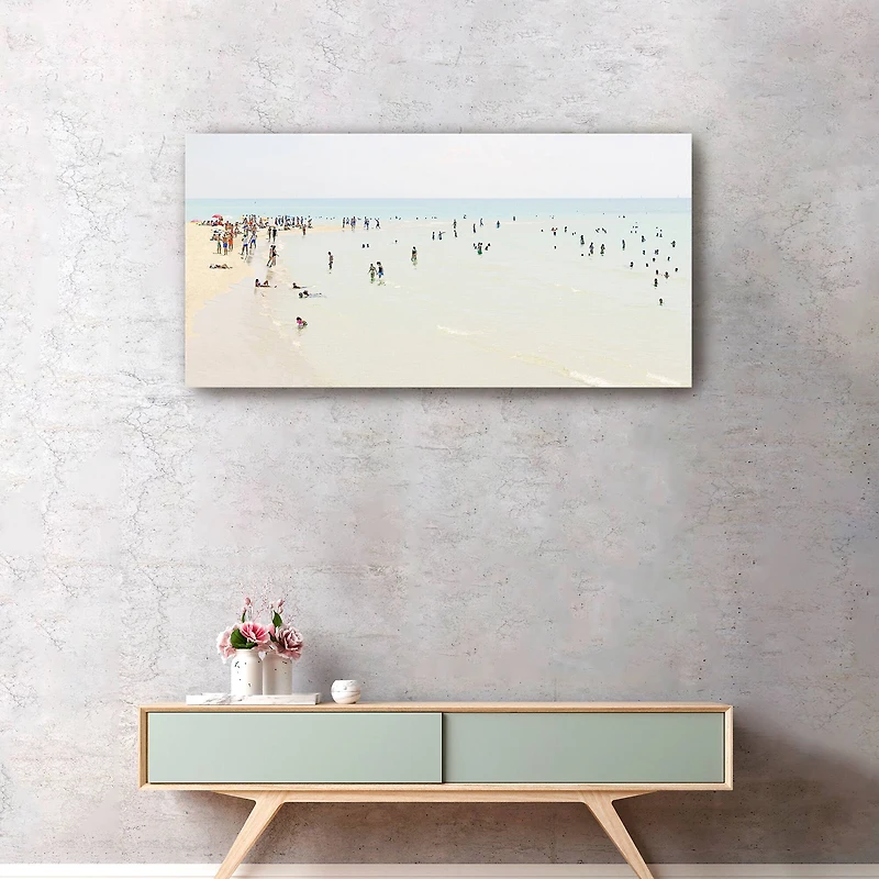Beach Scene No. 18 Canvas Giclee
