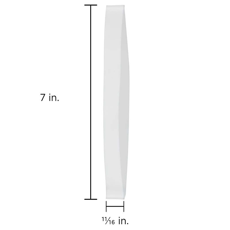 JAM Paper Size 107 White Rubber Bands, 50ct.