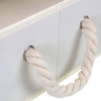 Sorbus 20" Trapezoid Storage Box with Cotton Rope