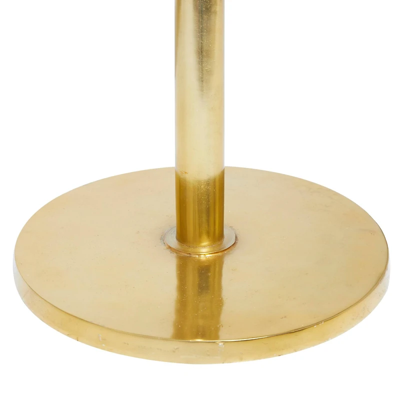 The Novogratz Gold Aluminum Contemporary Coat Rack, 69" x 15" x 15"