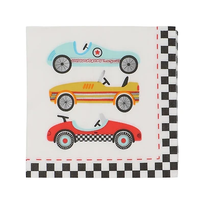 Race Cars Beverage Napkins, 20ct. by Celebrate It™