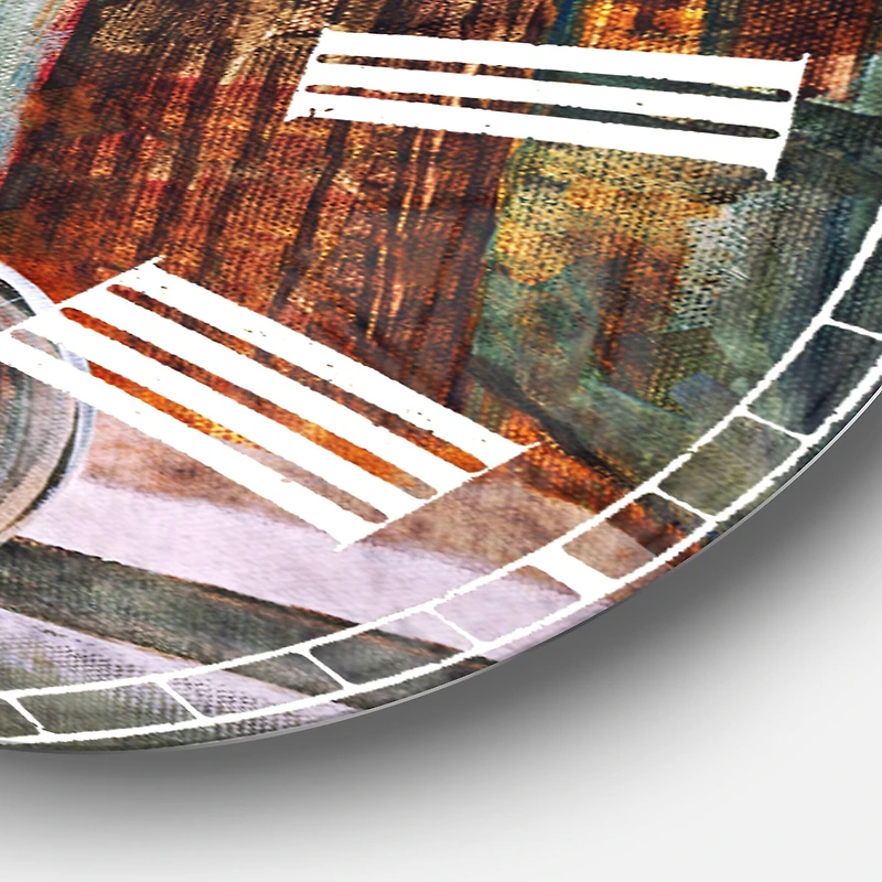 Designart Paris French Flower Shop Wall Clock