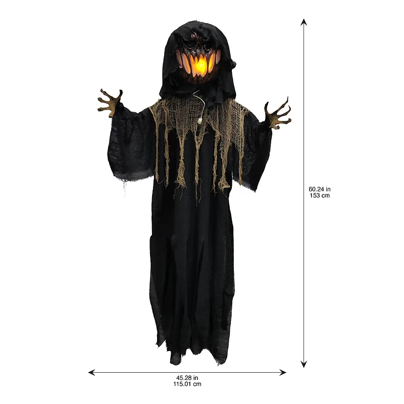 5ft. Animated Pumpkin Reaper by Ashland®
