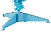 4ft. Pre-Lit Medium Sky Blue Pine Artificial Christmas Tree, Clear Lights